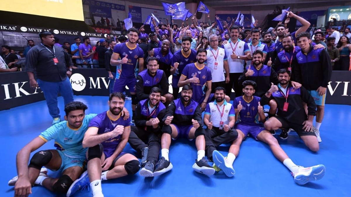 PNN-2025-10-24T133756392 PVL 2025 Season 4 (Match 35): Goa Guardians advance to semi-finals as Delhi Toofans triumph over Kolkata Thunderbolts in five-set thriller