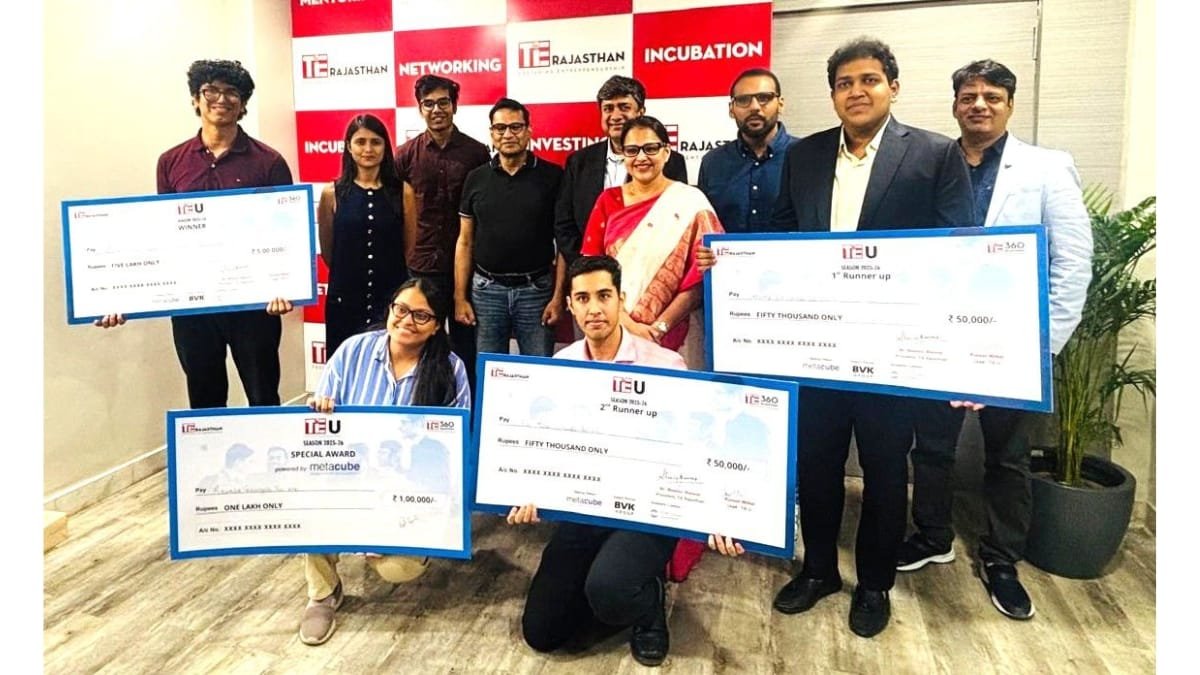PNN-30 TiE U Rajasthan awards INR 7 Lakh in total prize money to emerging college innovators!