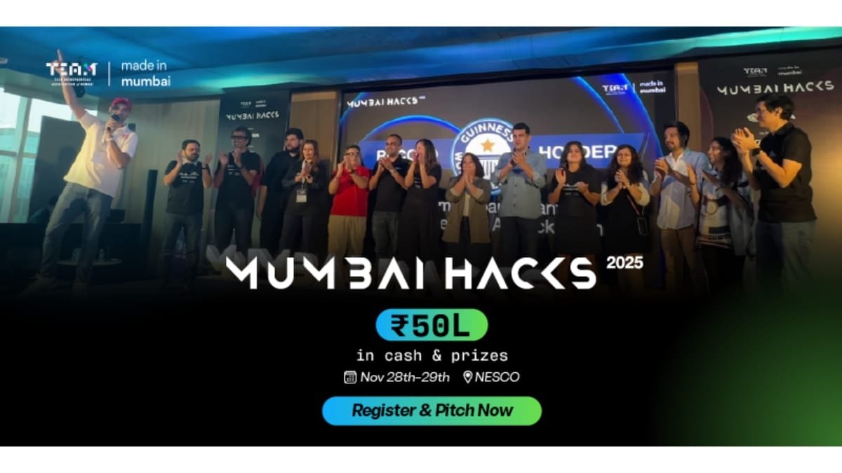 PNN-6-1-1 TEAM returns with MumbaiHacks 2025: 3,000 plus innovators compete for up to INR 50 lakhs in cash and rewards at India’s premier Agentic AI hackathon