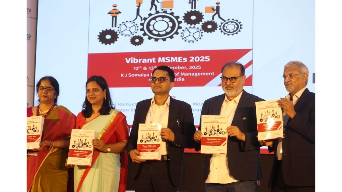 PNN-6-2 K J Somaiya Institute of Management organises International MSME Conference 2025 in collaboration with INDAM