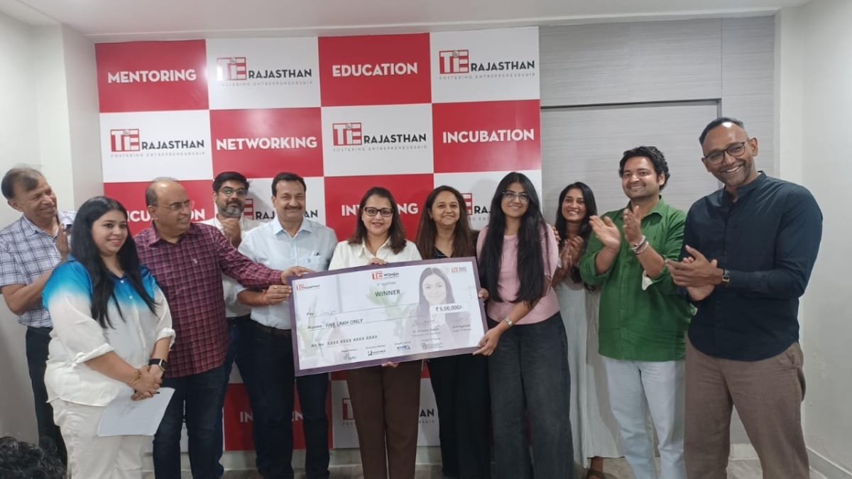 PNN-7-1 Women Startups Win Prizes Worth ₹11 Lakh at TiE Women – Rajasthan Chapter Competition.
