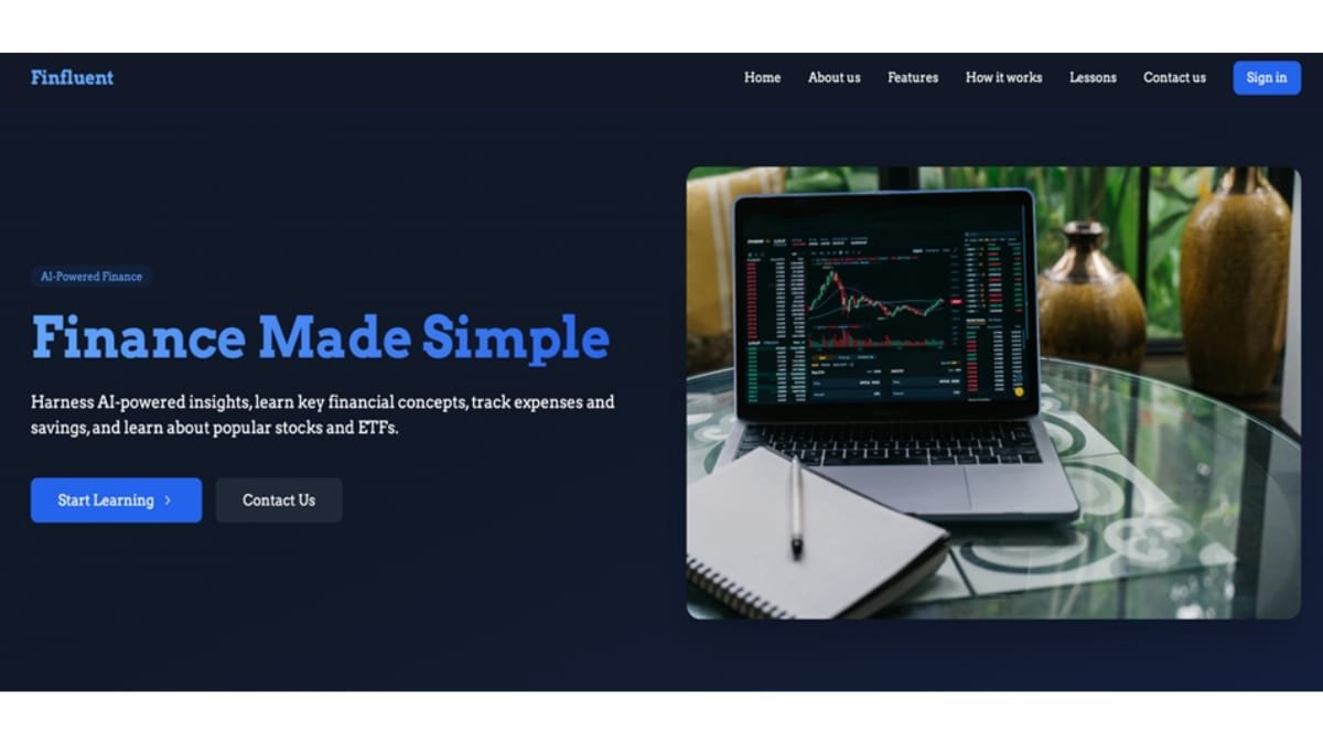 pnn-finance Teen Innovator Launches Finfluent, an AI Platform Revolutionizing Financial Literacy Education