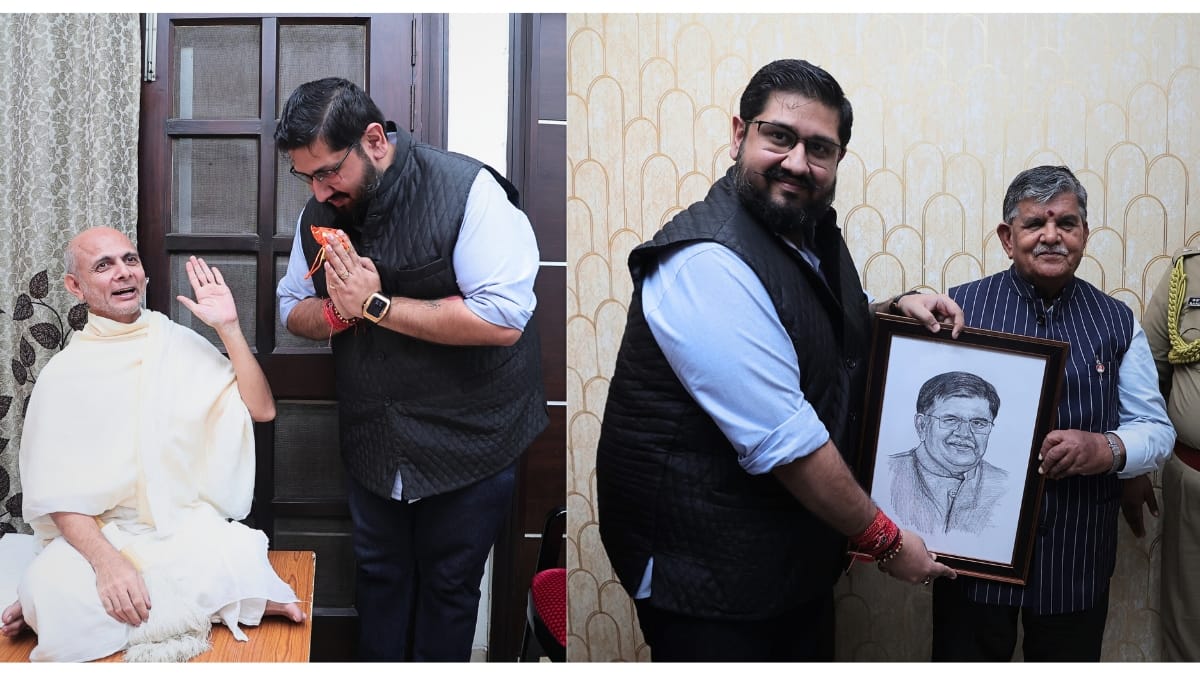 PNN-2025-10-31T194955934 Governor of Punjab and Sahil Luthra Join in Spiritual Dialogue with Shri Hansratna Surishwarji Maharaj Ji