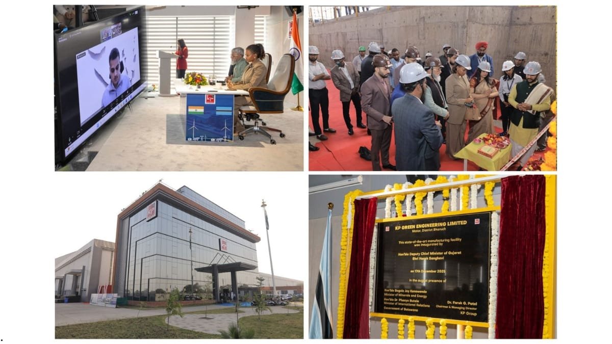 kp-pnn Gujarat’s Deputy CM Harsh Sanghavi Inaugurates KP Green Engineering’s Matar Facility