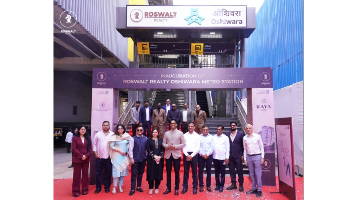 PNN-3-4 Next Stop: Roswalt Realty Oshiwara Mumbai Metro Station Gets a New Identity as Roswalt Realty Takes Naming Rights for a Year