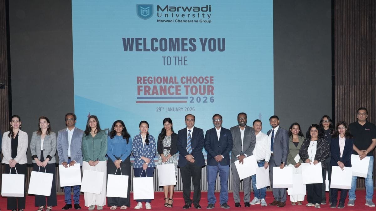Marwadi University Becomes Gateway to Indo–French Academic Collaboration with Choose France Tour 2026