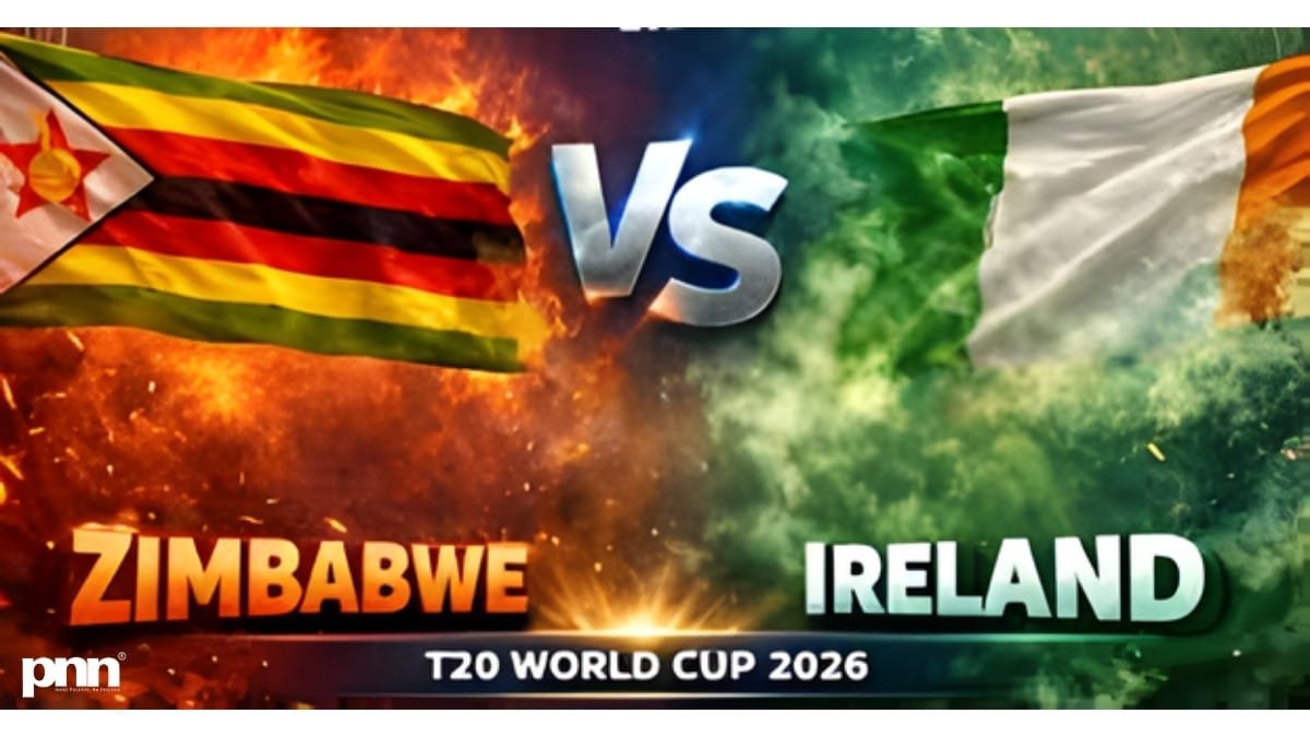 PNN-2026-02-17T161307465 IRE vs ZIM Live: Rain Delays Toss as Zimbabwe Eye Super 8s