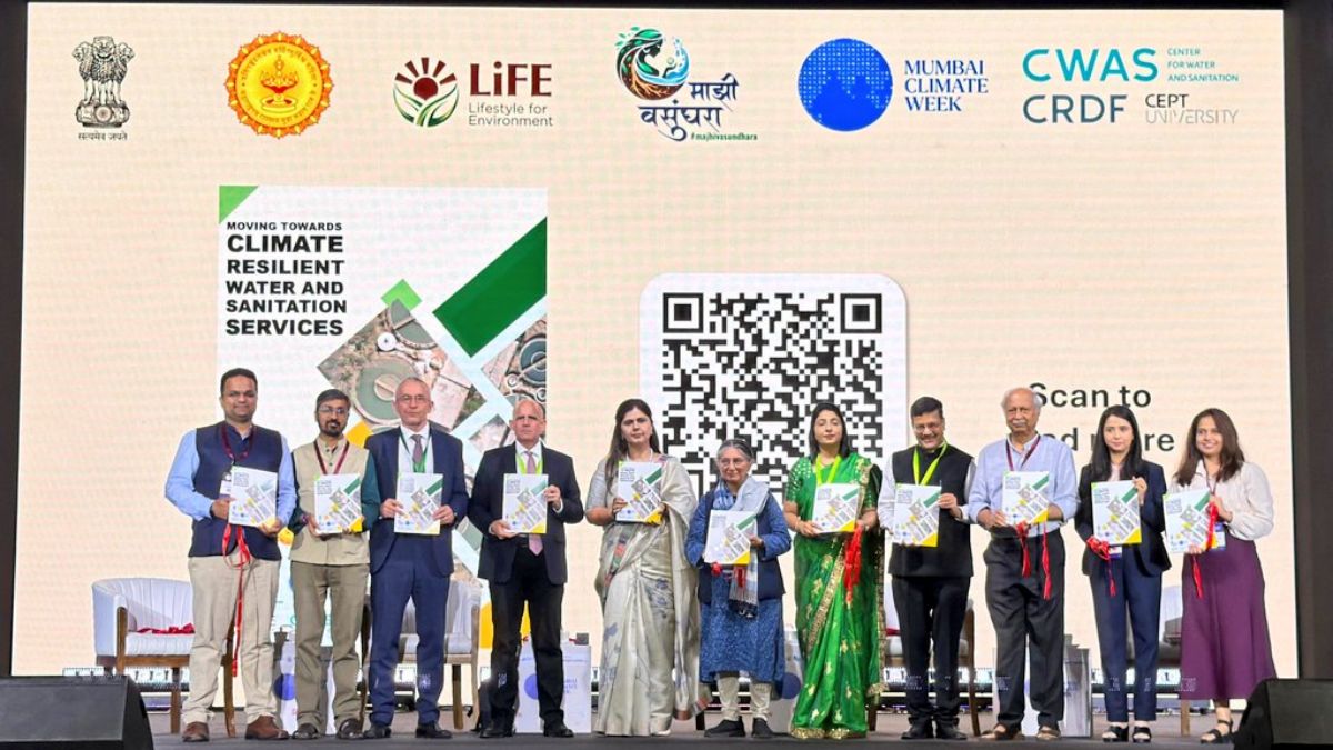 PNN-24-2-26-1-3 Guidebook by CEPT University’s CWAS on Climate-Resilient Water and Sanitation Services Launched at Mumbai Climate Week