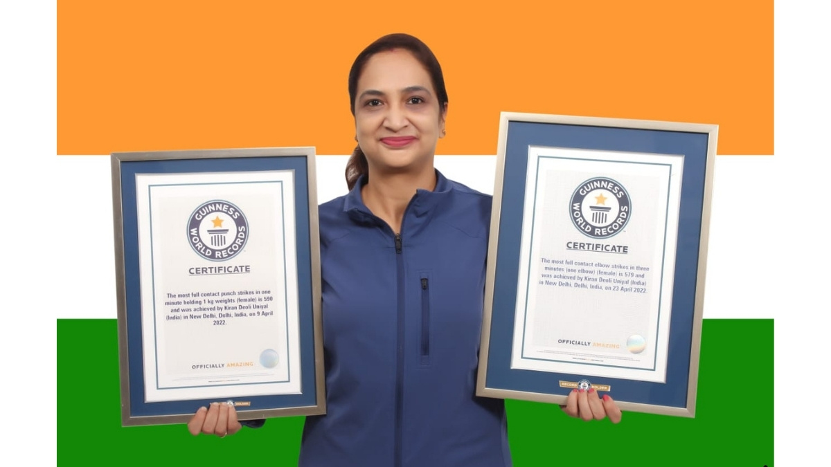 PNN-2026-03-07T165705.629 Kiran Deoli Uniyal: First Indian woman to hold most martial arts world records