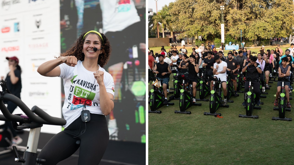 PNN-21 Over 1,000 participate in Kavisha UFIT Flow Fest, India’s first spin rave event more than 100 people spin at one time