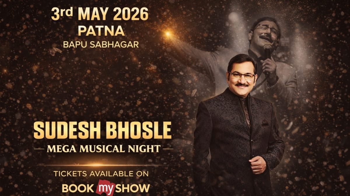 PNN-24 Sudesh Bhosle’s Mega Musical Night in Patna on May 3, More than 5000 audience members to enjoy a melodious evening of music