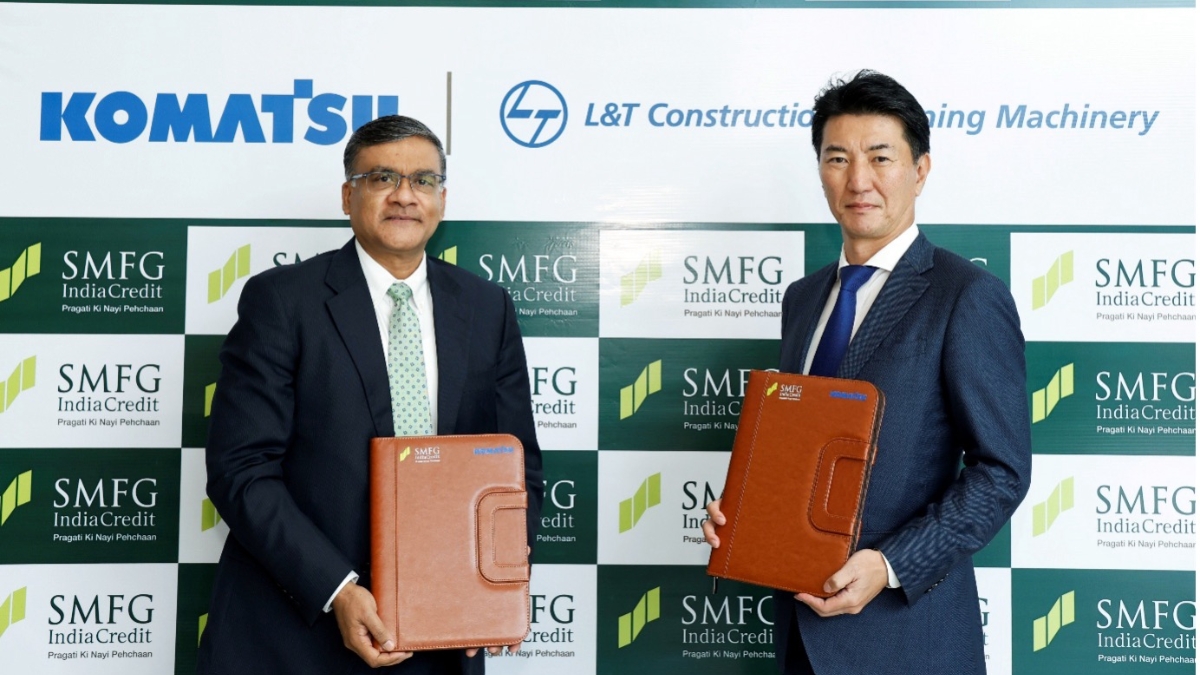 PNN-1-12 Komatsu and SMFG India Credit Co. Ltd. Launch Finance Scheme to Empower First-Time Machine Buyers and Small Fleet Owners