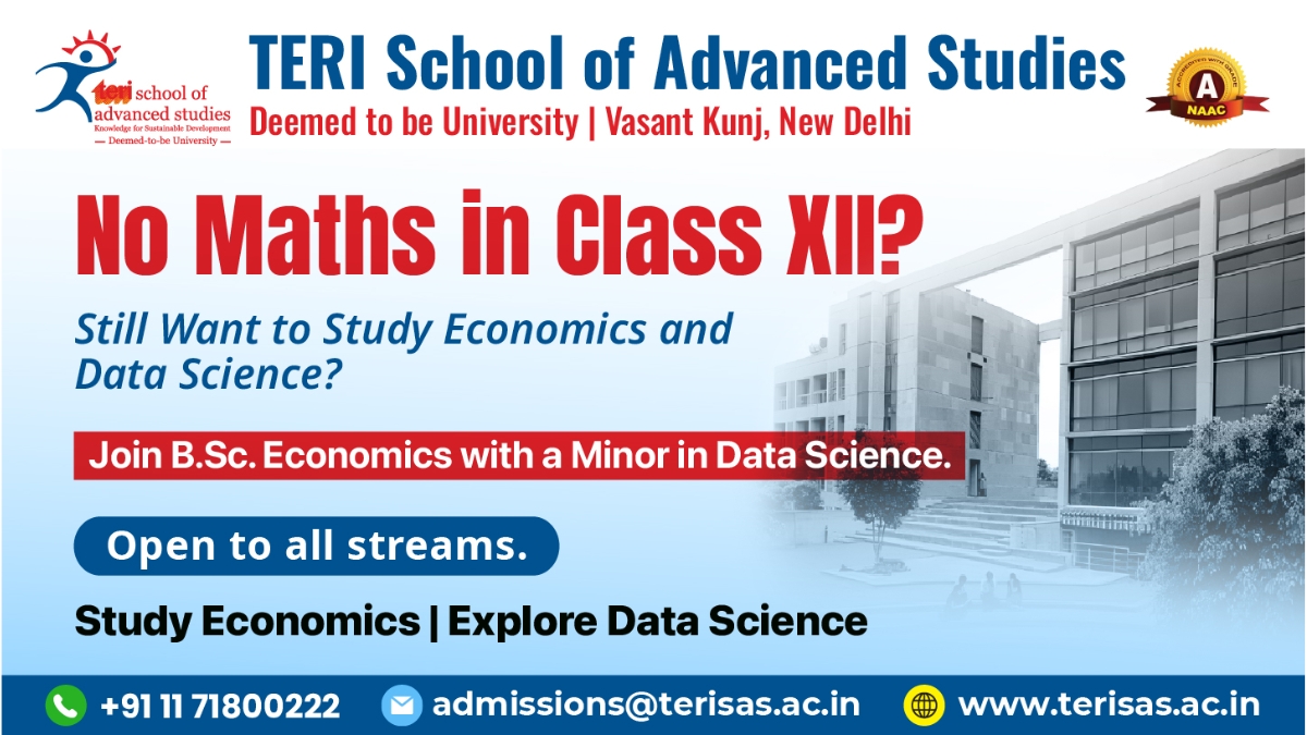 PNN-1-15 TERI SAS B.Sc. Economics Programme: Shaping Future-Ready Economists Since 2023