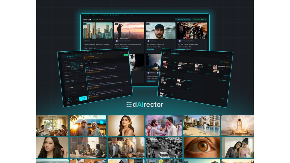 PNN-2026-06-13T140539058 IndieVisual Launches dAIrector: From Brief to Professional AI Ad Film in Hours, Not Weeks