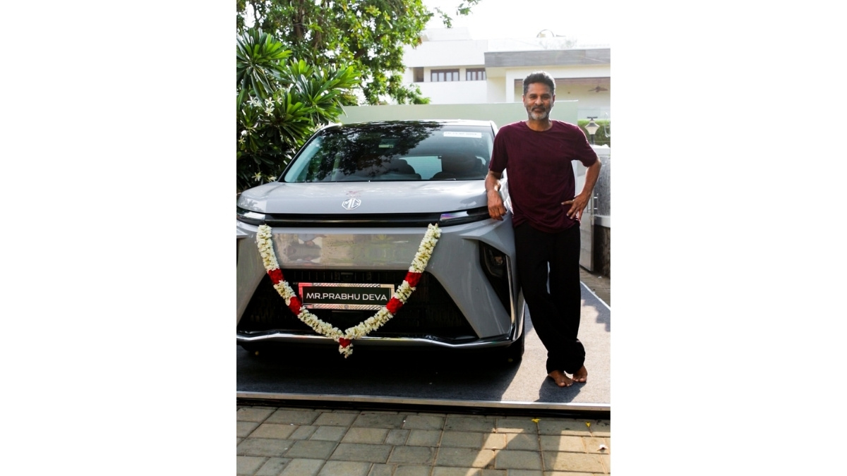 PNN-2026-06-19T165658.179-1 Prabhu Deva Welcomes the MG M9 – Presidential Limousine by MG SELECT