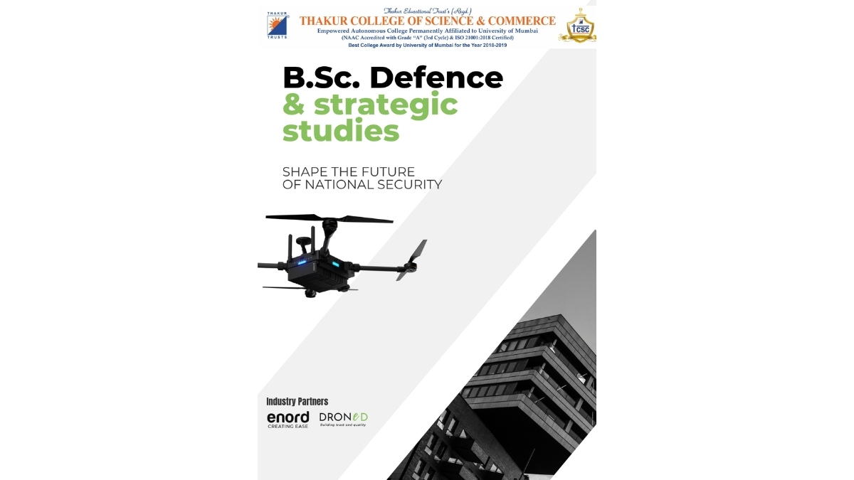 PNN-2026-06-24T122407.998-1 Thakur College launches B. Sc. in Defence and Strategic Studies under Mumbai University; Admissions Open for 2026