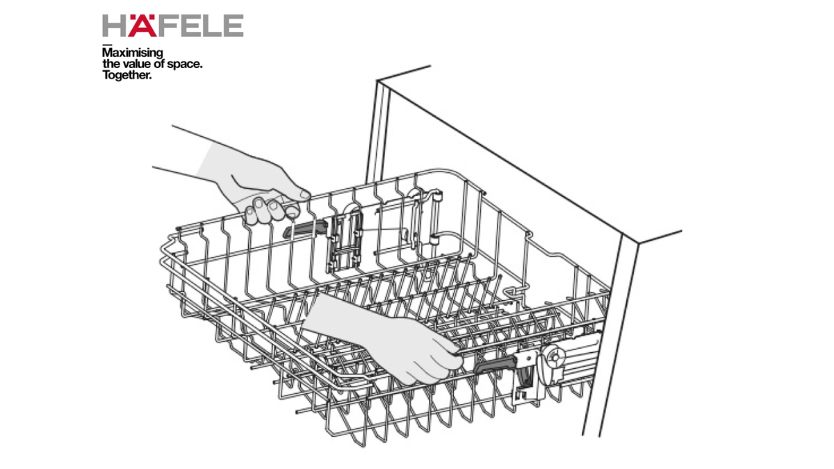 PNN-64 Hafele Valeriya Dishwasher: Flexibility That Fits Every Load
