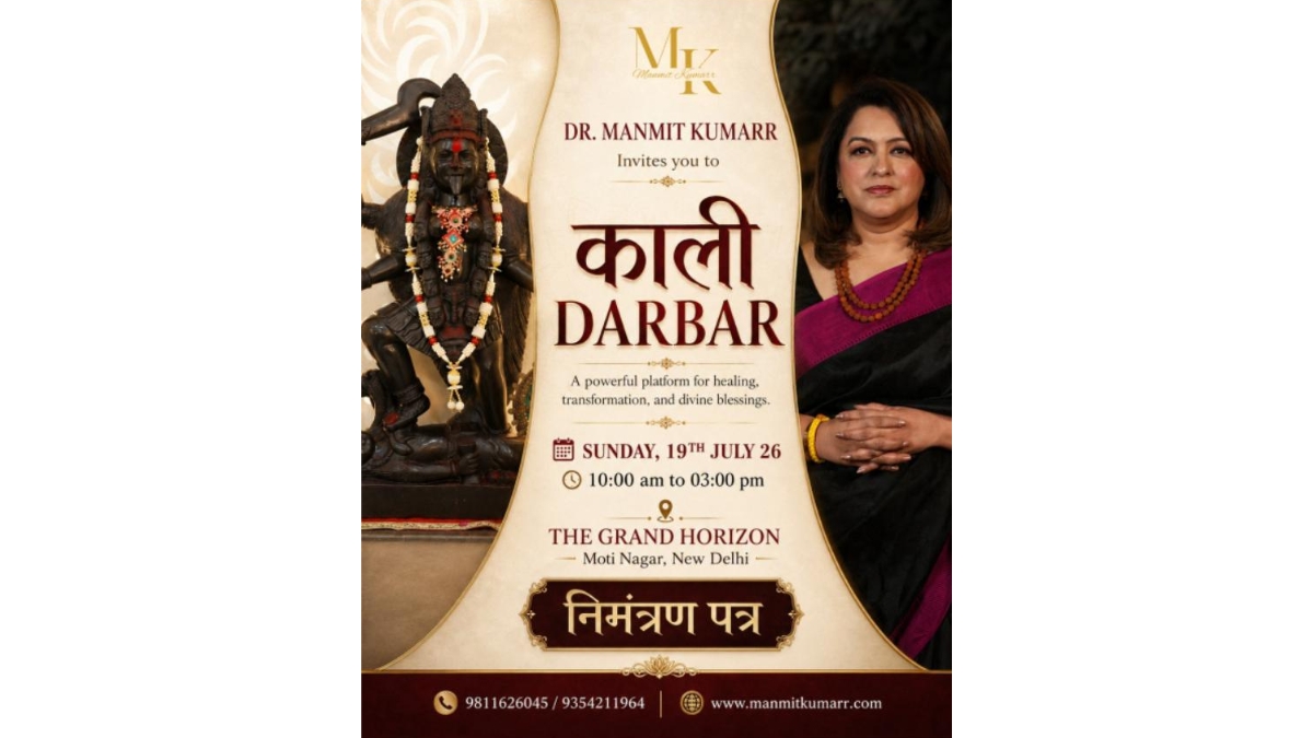 PNN-1-26 India’s First Lady Tantra Guru, Dr. Manmit Kumarr, Awakens Shakti Consciousness at Historic Kali Darbar 2026