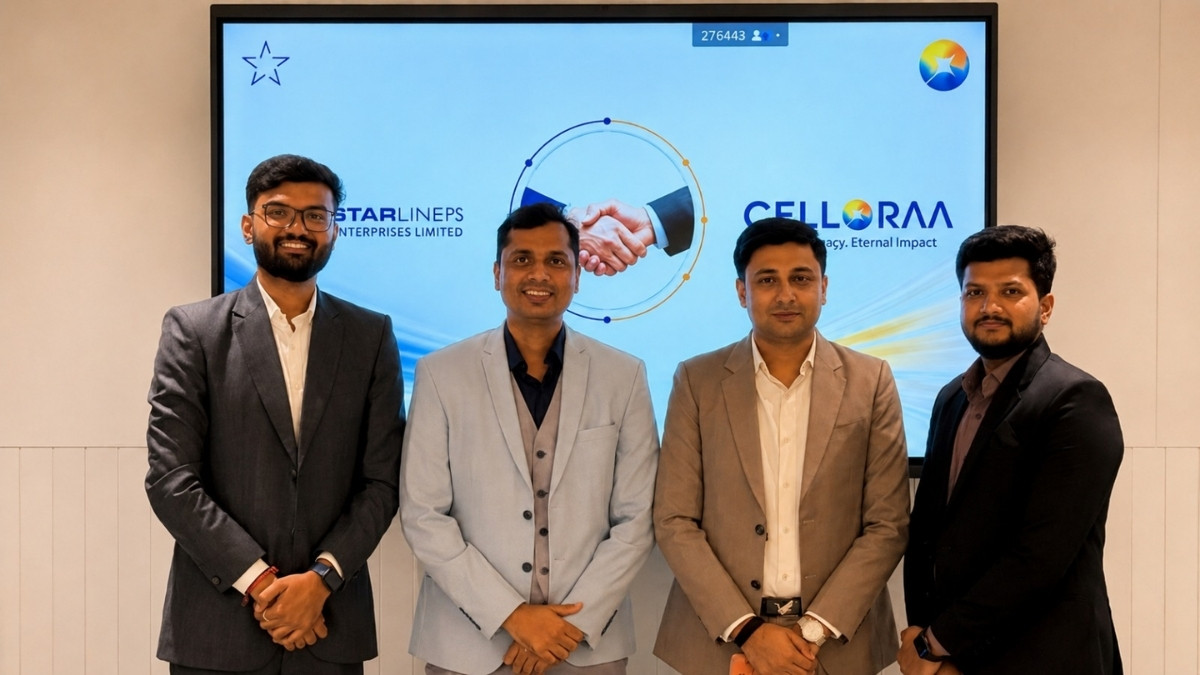 PNN-2026-07-03T104208.137 StarlinePS Enterprises Ltd. Invests ₹160 Crore in Celloraa Energy to Establish a 1.2 GW State-of-the-Art Solar Cell Manufacturing Facility in India