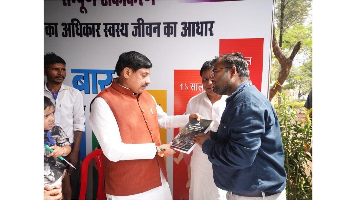 PNN-2026-07-03T121243.851 Dr. Pranjal Upadhayay Presents Landmark Publication on Tribal Health Research and Public Health Innovation to CM Mohan Yadav