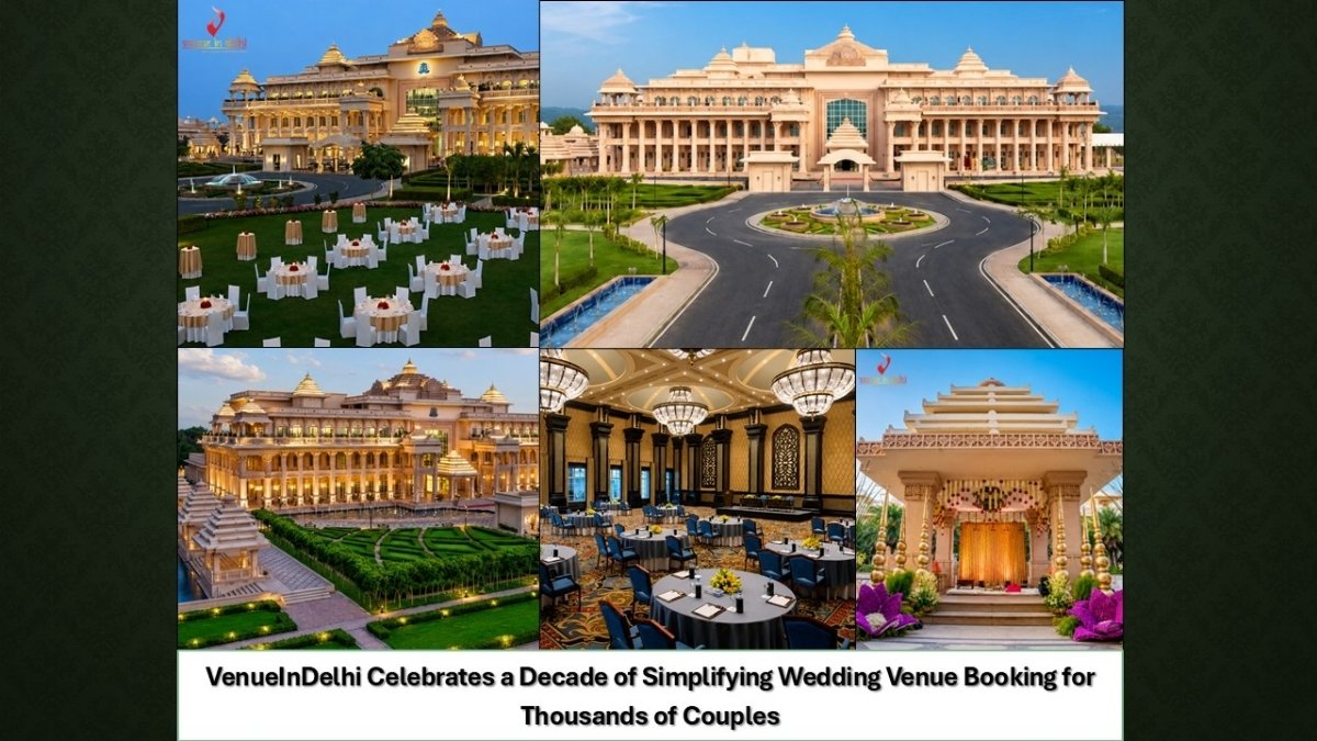 PNN-2026-07-08T173600842 VenueInDelhi Marks 10 Years, Crosses 10,000 Wedding Venue Bookings Across Delhi NCR