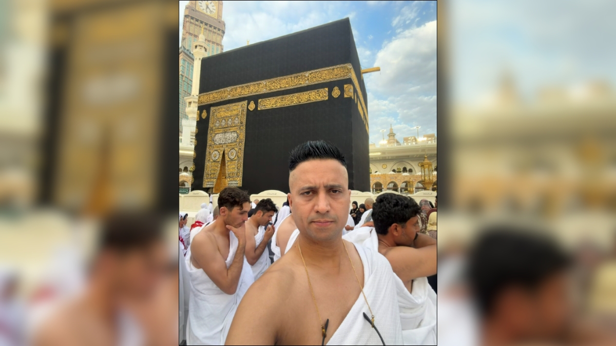 PNN-2026-07-23T150136.517 Bollywood influencer Faizan Ansari Performs Umrah at Saudi Arabia
