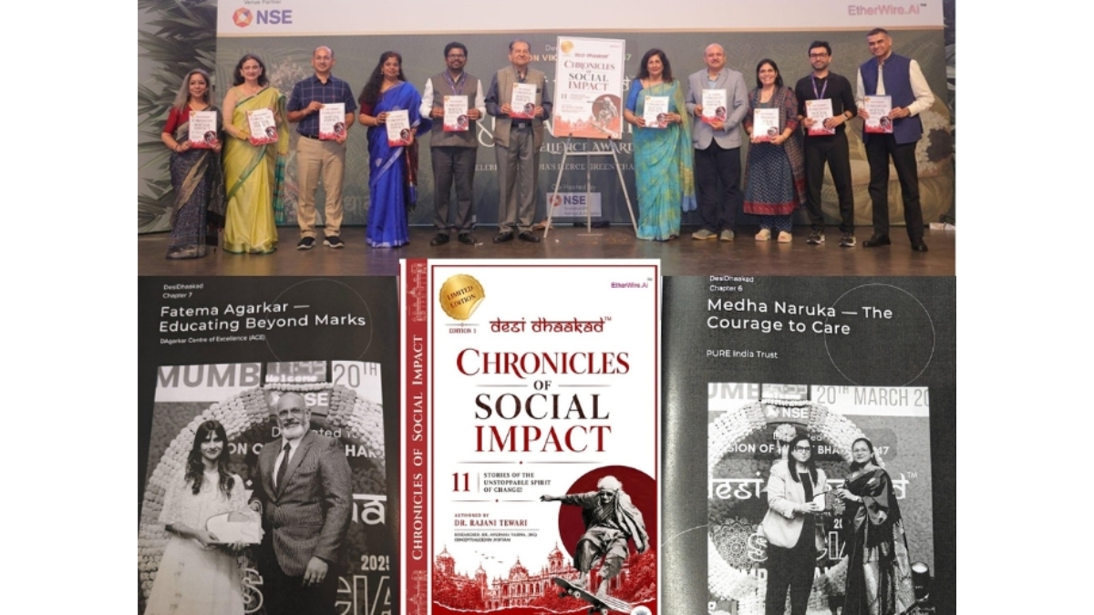 PNN-2026-07-24T141947.090 DesiDhaakad™ Unveils ‘Chronicles of Social Impact’ at NSE, Honoring 11 Women Changemakers
