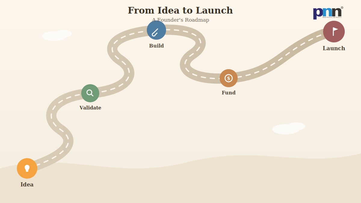PNN-30-1 From Idea to Launch: A Practical Roadmap for First-Time Founders