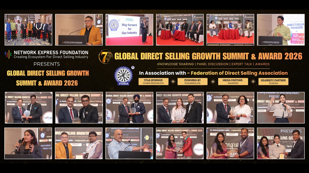 PNN-83 Network Express Foundation Hosts the 7th Global Direct Selling Growth Summit & Award 2026 in Mumbai; 43 Leaders and Companies Honored
