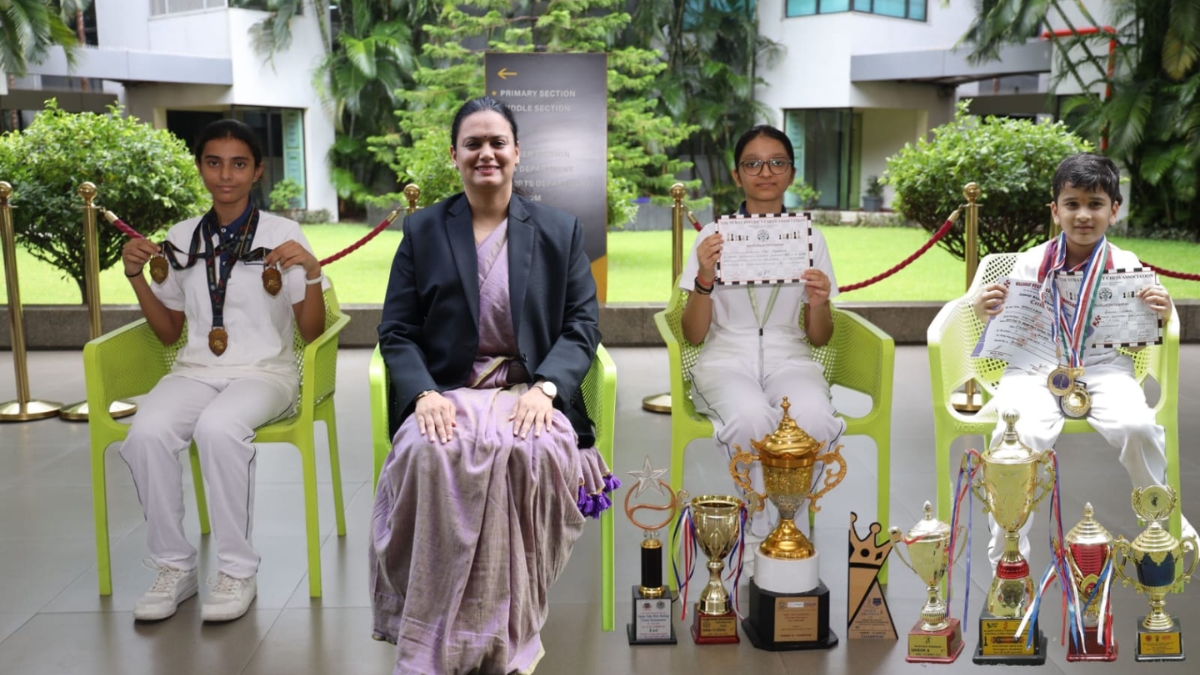 PNN-1-17 GD Goenka International School Surat students shine in chess and roller skating competitions