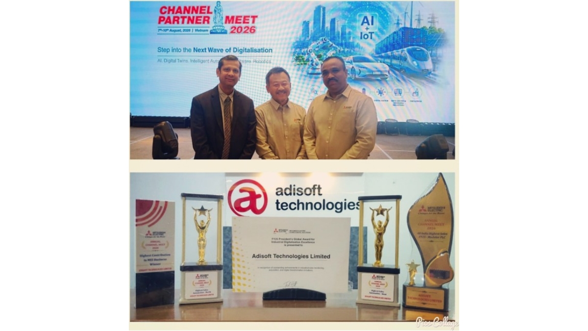 PNN-1-47 ADISOFT Technologies Honoured with Five Prestigious National Awards at MEI Channel Partner Meet in Vietnam