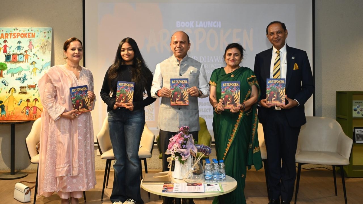 PNN-15-6 Young Artist and Author Mehr Dhawan Launches Her Book ‘ARTSPOKEN’