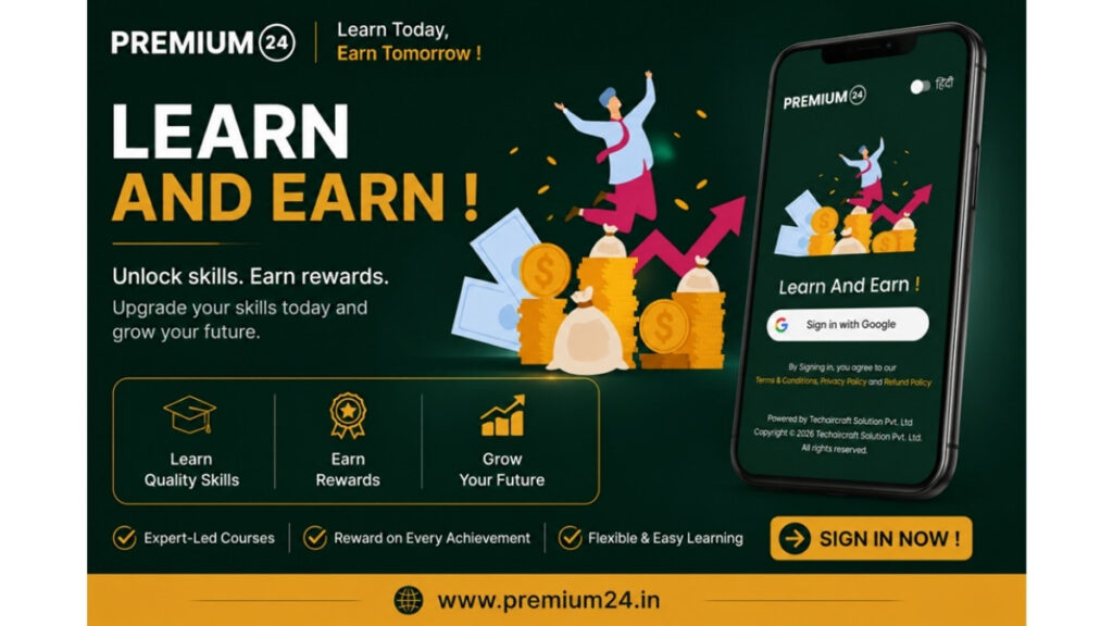 PNN-2026-08-01T132714.091-1024x576-1 Premium24: A Closer Look at the Captcha-Practice, Exam-Prep and Referral Learning App Gaining Ground in India
