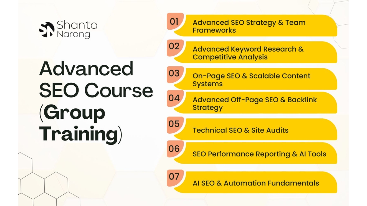 PNN-2026-08-12T121635.457 What You Can Learn and Master in Shanta Narang’s Advanced SEO Course