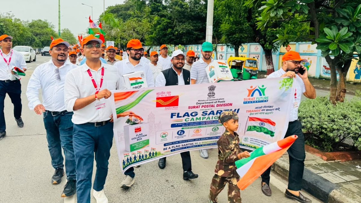 PNN-2026-08-15T151401774 350 Collection Boxes Installed Across Surat to Uphold the Dignity of The National Flag