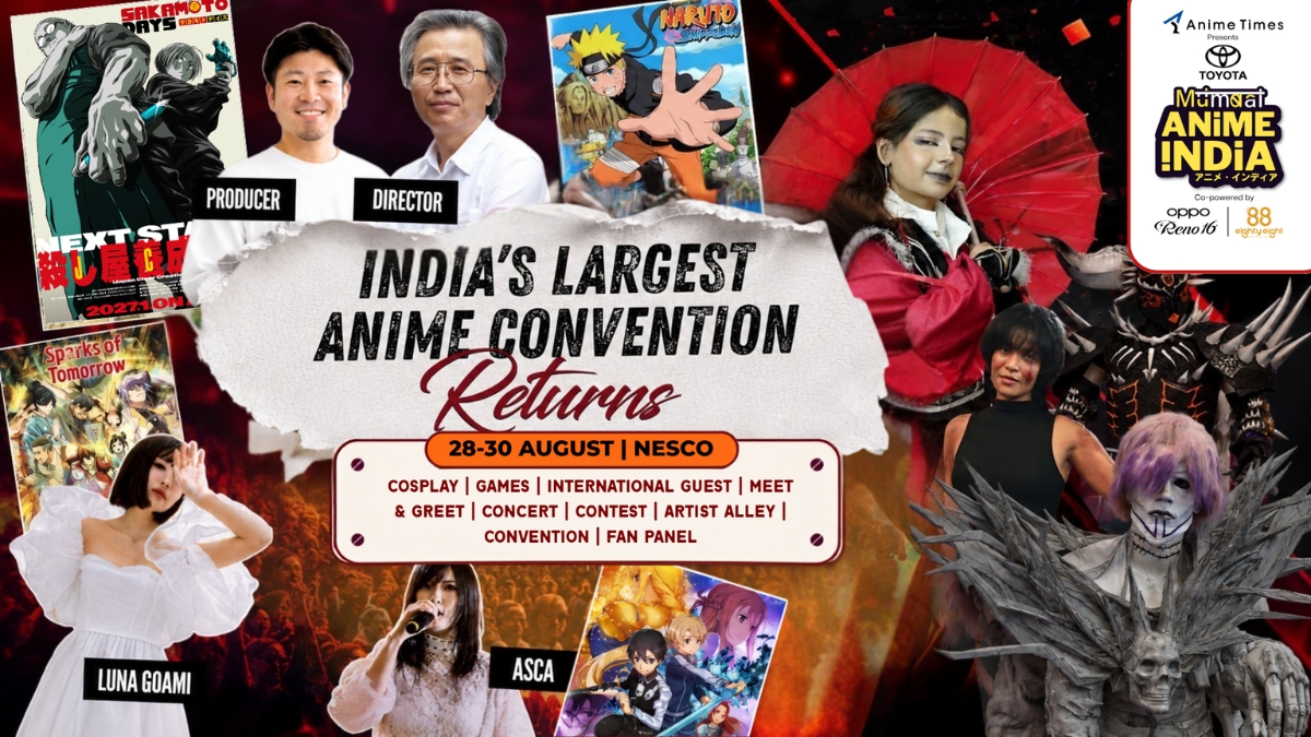 PNN-50-1 Anime India Set to Host Landmark Mumbai Convention: Naruto Director Hayato Date, 50,000 Fans, and Japanese Industry Titans Converge at NESCO