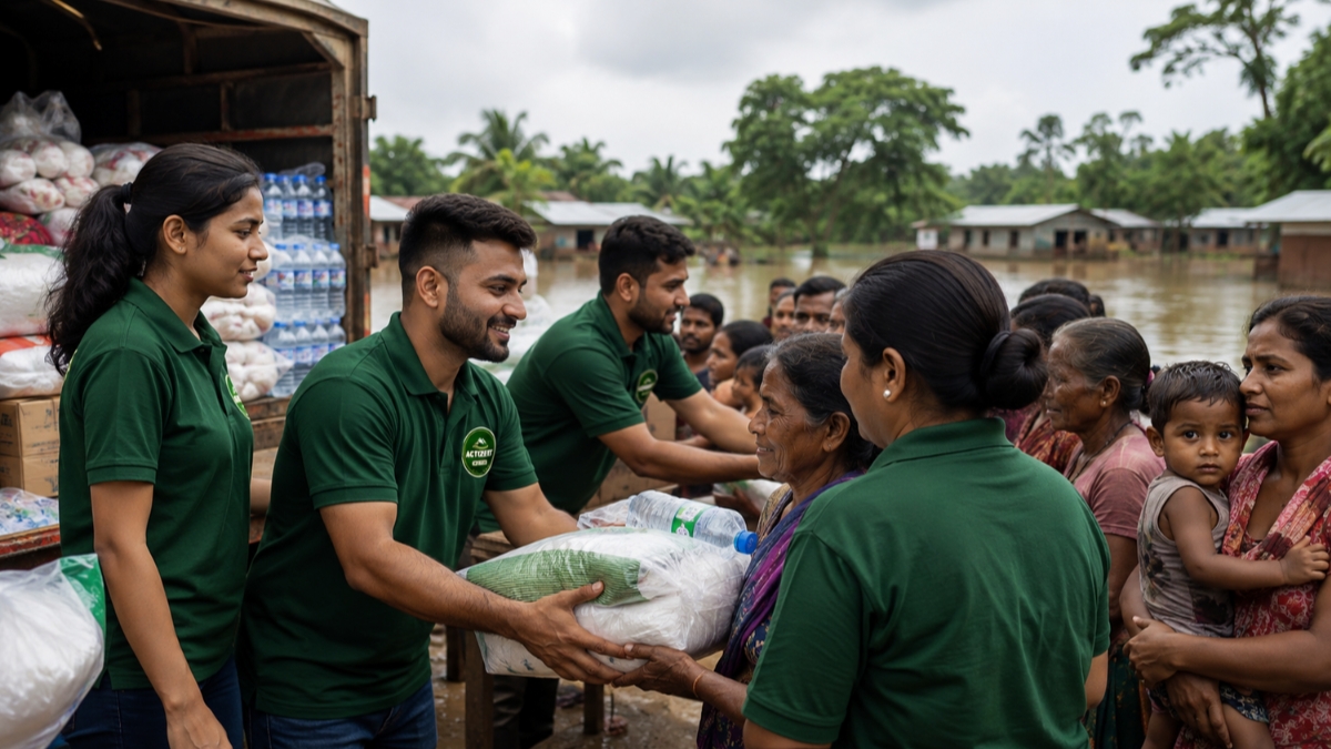 PNN-56 ACTIZEET® Cares Launches Emergency Flood Relief Initiative for Families Affected by the Assam Floods