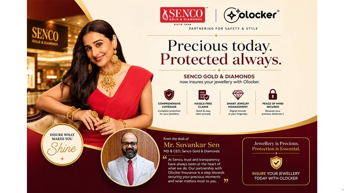 PNN-2026-09-01T112923.192 Senco Gold & Diamonds Partners With Olocker to Give Customers Free Jewellery Insurance, Letting Precious Memories Be Worn, Not Hidden Away