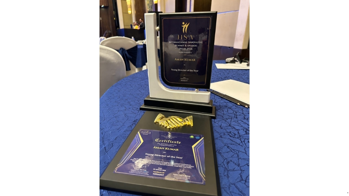 PNN-2026-09-02T171007.143 Aman Kumar Honoured as ‘Young Director of the Year’ for His Contribution to Healthcare Education and Skill Development in Bihar