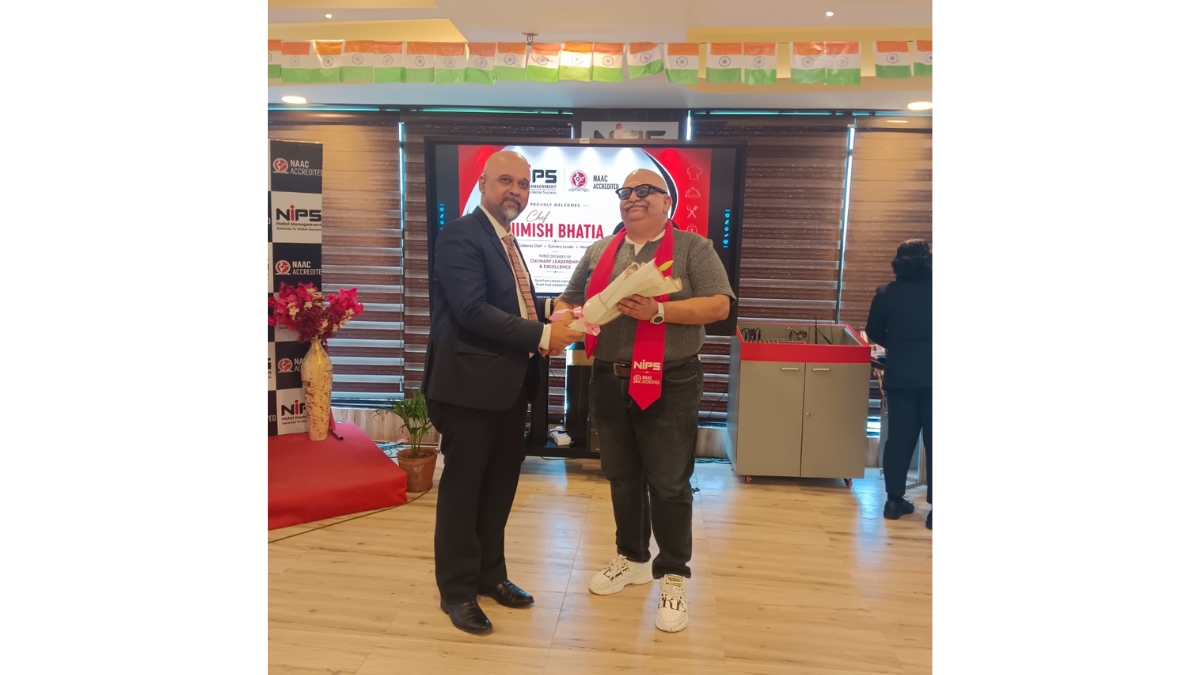 PNN-2026-09-09T154855901 ‘Never Go for Shortcuts’: Chef Nimish Bhatia Inspires NIPS Students with Lessons from a Lifetime in Culinary Leadership