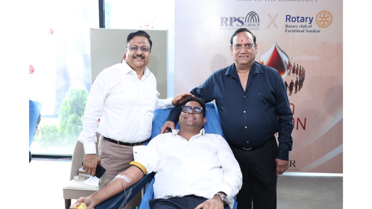 PNN-2026-09-15T153256.061 RPS Group Marks 23rd Foundation Day with Record-Breaking Blood Donation Drive, Collects 150+ Units