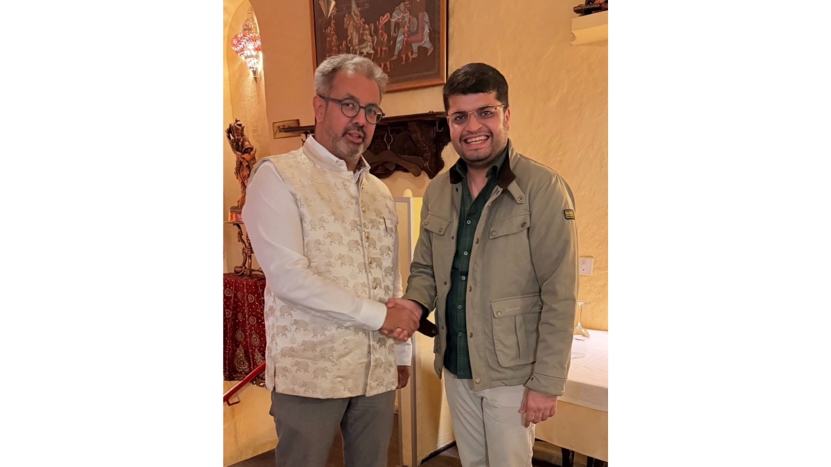PNN-2026-09-17T165015919 Chairman of Paralympic Sports Development (PCI) Shubham Chaudhary Meets Swiss Member of Parliament Dr. Nik Gugger in Switzerland