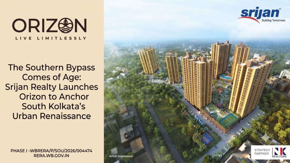 PNN-2026-09-19T125230921 The Southern Bypass Comes of Age: Srijan Realty Launches Orizon to Anchor South Kolkata’s Urban Renaissance