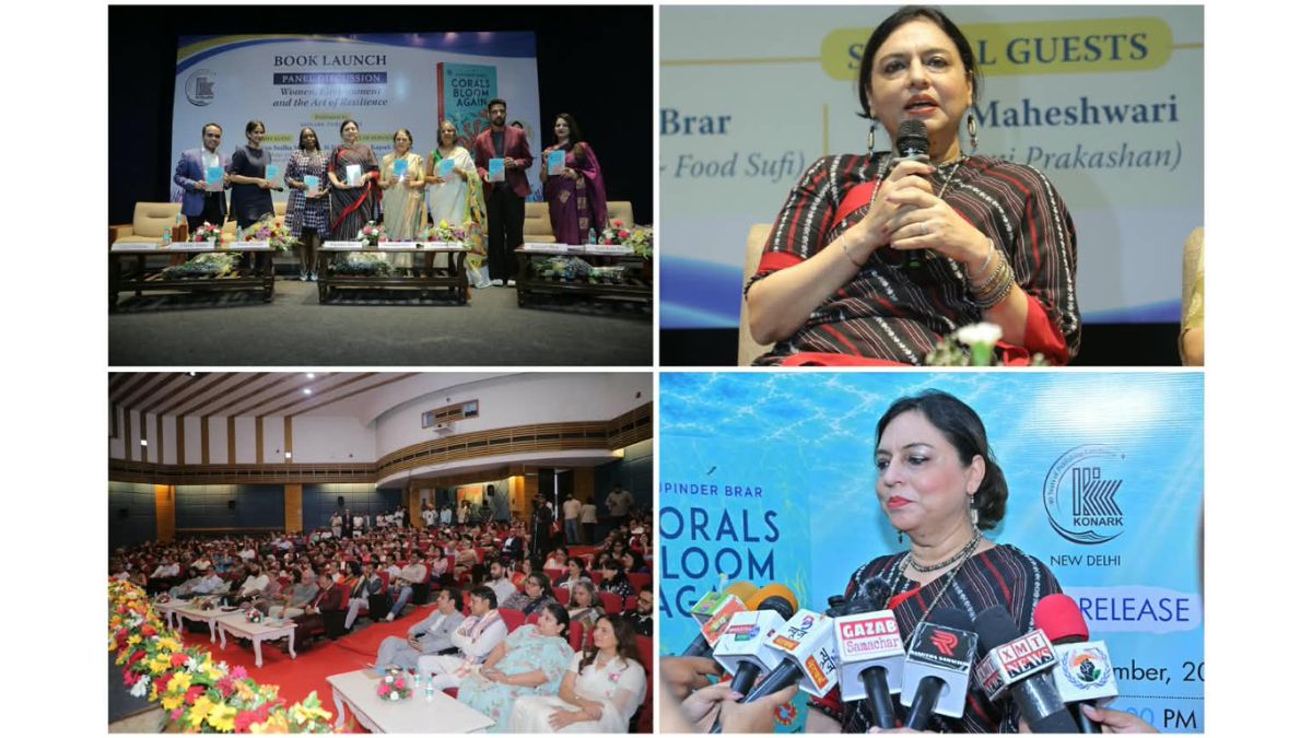 PNN-2026-09-28T122027.931 Book Launch of ‘Corals Bloom Again’ by Rupinder Brar Held at Prime Ministers’ Museum & Library, New Delhi