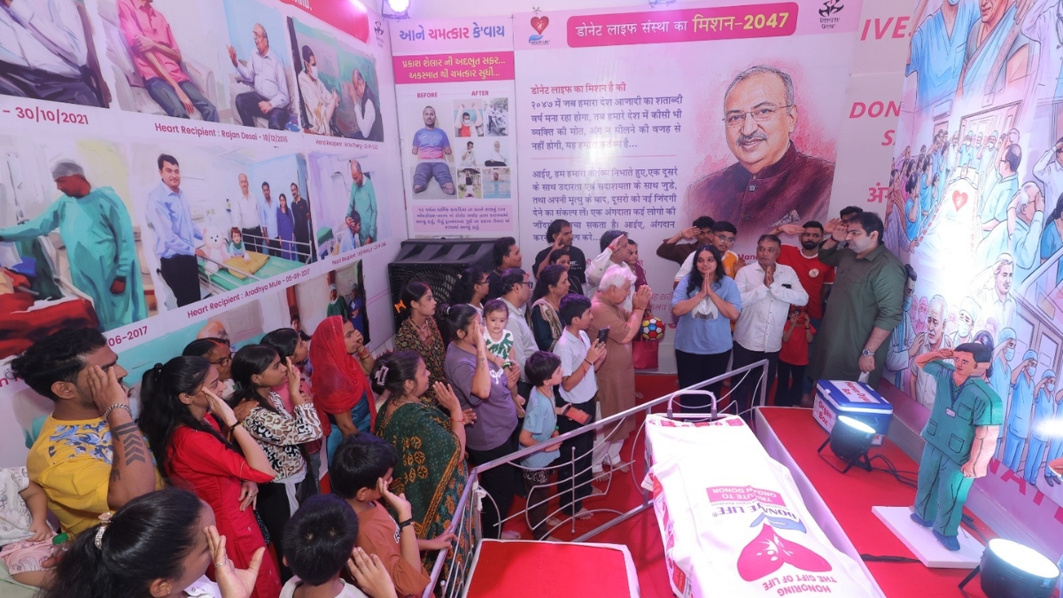 PNN-2026-09-29T114846.374 Ganeshotsav Becomes a Festival of Life Donation: Over One Lakh Devotees Receive the Message of Angdaan-Jeevandan at Donate Life and Vaastav Group Pandal