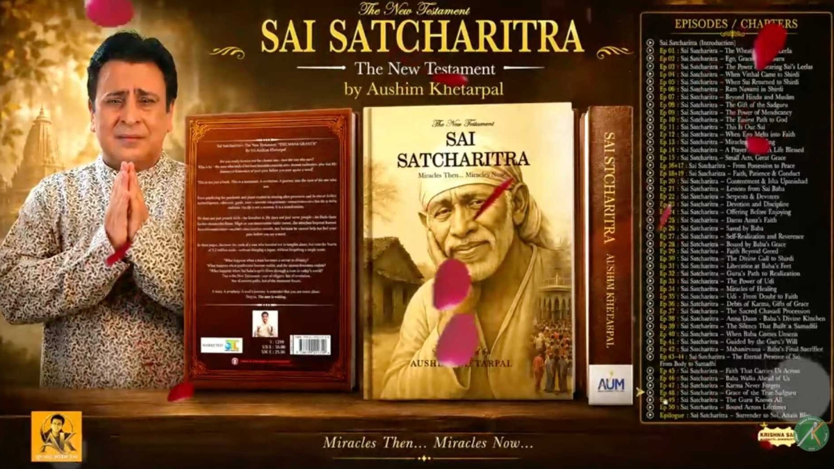 PNN-5-2 From Shirdi to the World: Aushim K. Khetrapal’s Sai Satcharitra – The New Testament Chronicles Modern-Day Miracles