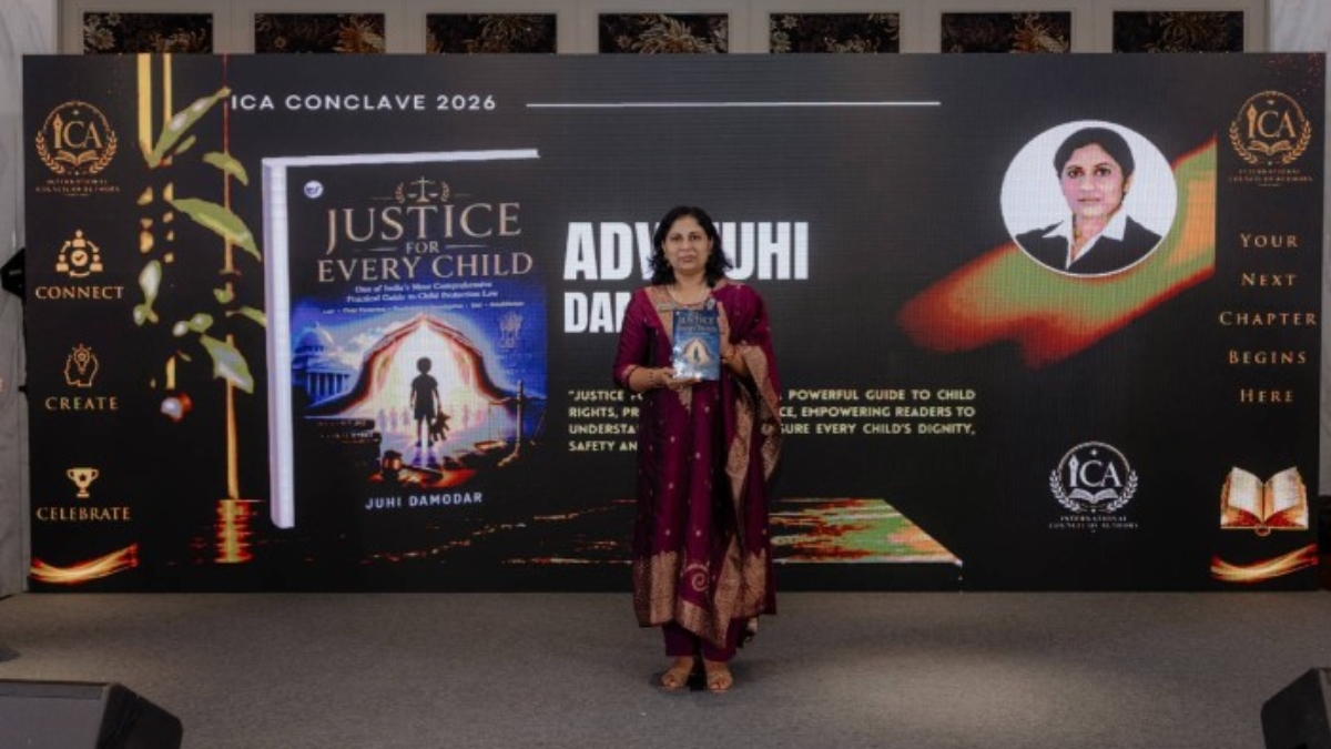PNN-2026-10-01T181945.867 Adv. Juhi Damodar Launched ‘Justice for Every Child’ to Bring Child Protection into Focus at ICA Conclave 2026