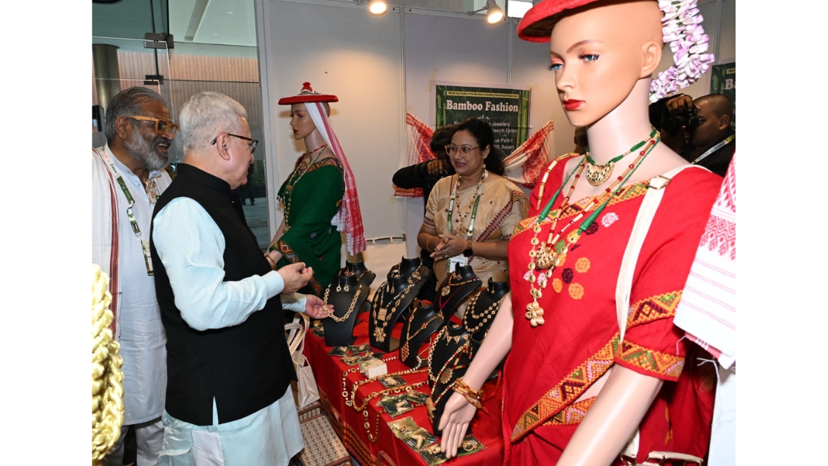 PNN-2026-10-01T195129.095 Assam’s Bamboo Jewellery Draws Attention at TEFLA’s National Conference in Mumbai; Guwahati Entrepreneur Meghali Das Presents Sustainable Alternative to Gold and Diamonds