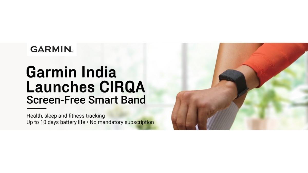 PNN-2026-10-10T113723.043 Garmin India Launches Screen-Free CIRQA Smart Band