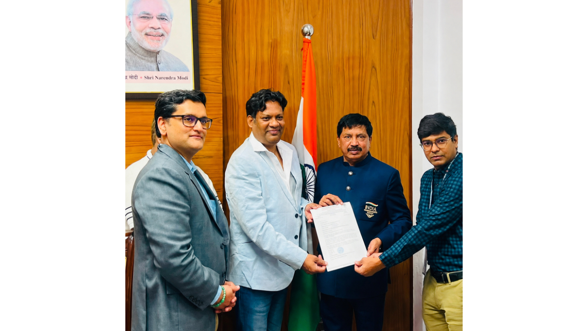 PNN-2026-10-15T130200.620 Dr. Eluri Sreedhar Nominated as Chairman of Para Sports Association of Gujarat in the Presence of Shri Satyanarayan (Chairperson, PCI) & Shri Rahul Swami (CEO, PCI)